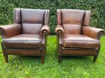 Set schapenleren oorfauteuils. Merk Muylaert., Huis en Inrichting, Fauteuils, Ophalen, ., ., .