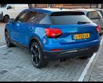 Audi Q2 1.4 Tfsi S-line 150pk S Tronic Camera Sfeerverlichti, Auto's, Audi, 4 cilinders, Blauw, Leder en Stof, 1500 kg