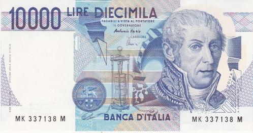 ITALIE 10.000 LIRE 1984 PRACHTIG/UNC, Postzegels en Munten, Bankbiljetten | Europa | Niet-Eurobiljetten, Italië, Verzenden