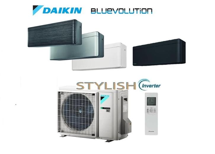 Daikin stylish inverter warmtepompen A+++ wifi R32 design, Witgoed en Apparatuur, Airco's, Nieuw, Wandairco, 100 m³ of groter