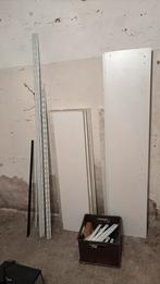 Planken plus rails en ophangbeugels, Ophalen of Verzenden, Gebruikt