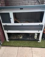 Ferplast Konijnenhok Grand Lodge 140 Plus, Dieren en Toebehoren, Ophalen, 110 cm of meer, Zo goed als nieuw, 90 cm of meer