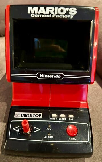 4 Stuks Nintendo game & watch table top beschikbaar voor biedingen