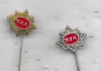 2 MOTOREN B.S.A. SPELDEN, Verzamelen, Speldjes, Pins en Buttons, Verzenden, Gebruikt, Merk, Speldje of Pin