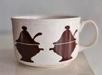 Soepkom met Bruin Motief, Ophalen of Verzenden, Zo goed als nieuw, Overige stijlen, Kom(men)