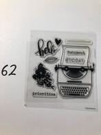 Snijmal 62, Hobby en Vrije tijd, Ophalen of Verzenden, Zo goed als nieuw, Clearstamp