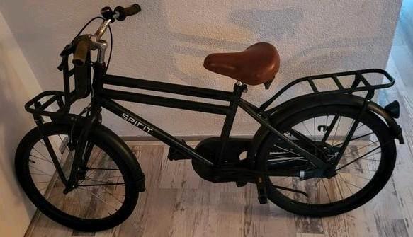 Jongensfiets Mat-Zwart 20 inch, Fietsen en Brommers, Fietsen | Jongens, Gebruikt, 20 inch, Handrem, Ophalen