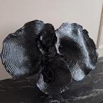 Prachtig groot zwart faux koraal op voet, Huis en Inrichting, Ophalen of Verzenden, Zo goed als nieuw, X, X