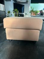 Poef, Ophalen, Gebruikt, Stof, 50 tot 75 cm