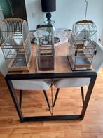 3 surinaamse vogelkooitjes, Dieren en Toebehoren, Vogels | Hokken en Kooien, Ophalen of Verzenden, Zo goed als nieuw, Hout
