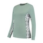 MrsRos Trainingstop Smokey Pistache lange mouw, Dieren en Toebehoren, Paardrijkleding, Dressuur, Nieuw, Ophalen of Verzenden, Dames