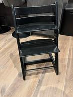 Zwarte Meegroeistoel - Stokke Tripp Trapp?, Ophalen, Gebruikt, Meegroeistoel, Gordel(s)