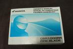 Honda CBR1000RR Fireblade 2004 motorcycle owner's manual, Ophalen of Verzenden, Honda