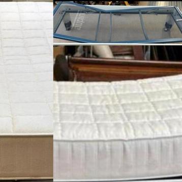Auping verstelbaar V+A bedspiraal met een matras 90X200 beschikbaar voor biedingen