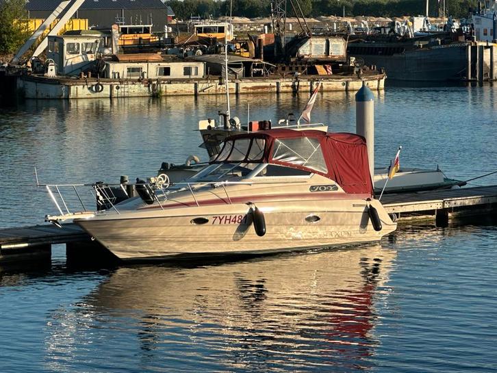 Maxum SCR incl. Trailer, Watersport en Boten, Motorboten en Motorjachten, Gebruikt, Polyester, 6 tot 9 meter, Benzine, Binnenboordmotor