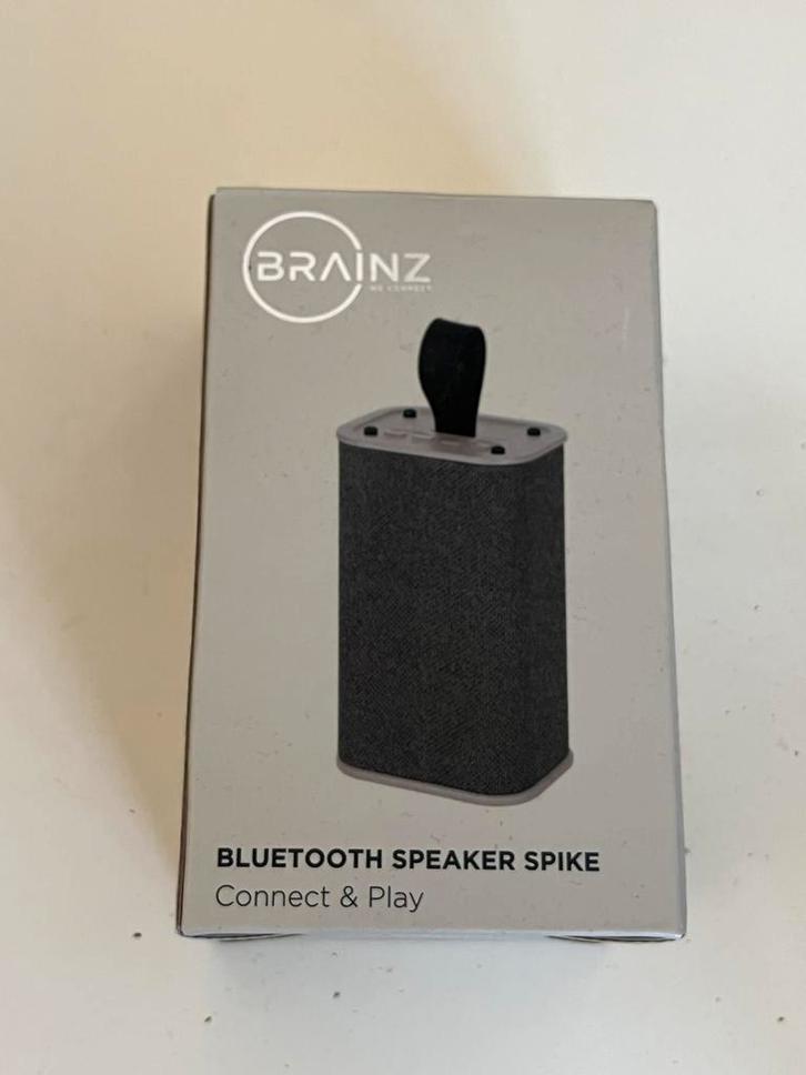 BRAINZ Bluetooth Speaker Spike - Nieuw in doos, Audio, Tv en Foto, Luidsprekers, Nieuw, Overige typen, Minder dan 60 watt, Overige merken