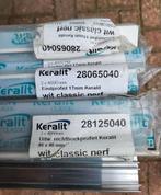 Keralit wit classic nerf eindprofiel +uitwendig hoekprofiel, Doe-het-zelf en Verbouw, Platen en Panelen, Ophalen, Nieuw, Overige materialen