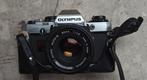 Olympus OM 10 camera met pracht lens 50/1.8  en tas, Ophalen of Verzenden, Zo goed als nieuw, Spiegelreflex, Olympus