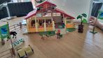 Playmobil manege , buiten manege, paarden was straat en meer, Gebruikt, Verzenden