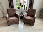 Fauteuil bruin 2 stuks!, Huis en Inrichting, Fauteuils, Ophalen of Verzenden, Gebruikt, 75 tot 100 cm, 50 tot 75 cm