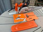 Stihl kettingzaag, Ophalen, 70 mm of meer, Kettingzaag, Zo goed als nieuw