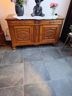 dresser, Gebruikt, Met deur(en), 150 tot 200 cm, Eikenhout