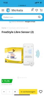 Freestyle Libre sensoren te koop! Nieuw in doos, Diversen, Verpleegmiddelen, Ophalen of Verzenden, Zo goed als nieuw
