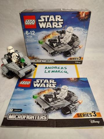 LEGO Star Wars 75126 Microfighters First Order Snowspeeder
