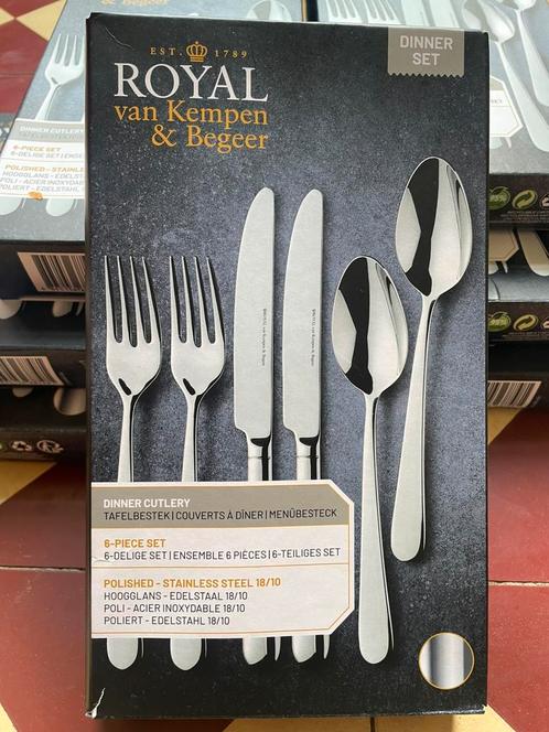 Royal van Kempen & Begeer tafelbestek, Huis en Inrichting, Keuken | Bestek, Zo goed als nieuw, Rvs of Chroom, Ophalen of Verzenden