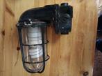 Ongerestaureerde Industriële Bunker Lamp, Verzenden, Minder dan 50 cm