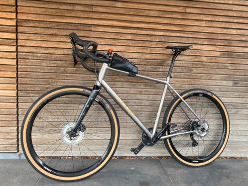Titus Goldrush Titanium Gravelbike xl, Fietsen en Brommers, Fietsen | Racefietsen, Zo goed als nieuw, Heren, 10 tot 15 versnellingen