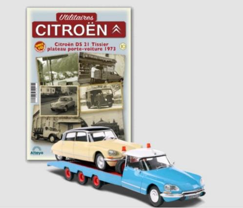 Citroen DS21 Tissier '73 + DS  1/43 Utilitaires Citroen # 10, Hobby en Vrije tijd, Modelauto's | 1:43, Nieuw, Auto, Overige merken
