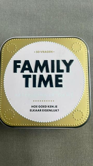 Vraagkaartjes spel family time Hema beschikbaar voor biedingen