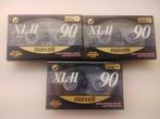 Maxell XLII 90 cassettes 3 stuks XLII90, Cd's en Dvd's, Cassettebandjes, 2 t/m 25 bandjes, Overige genres, Ophalen of Verzenden