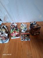 8 kersthuisjes inclusief verlichting!, Diversen, Kerst, Ophalen, Nieuw