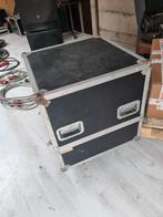 Flightcase Tophat op Wielen - 57x57x57, Muziek en Instrumenten, Ophalen, Gebruikt, Speaker of Versterker, Flightcase