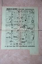 Meccano precisie onderdelen prijslijst ( 1963), Hobby en Vrije tijd, Ophalen of Verzenden