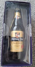 Hertog Jan Kerstbal glazen hanger hertog Jan flesje, Ophalen of Verzenden, Zo goed als nieuw, Glas of Glazen, Hertog Jan