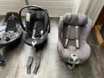 Cybex base en autostoelen (cloud z en Sirona z), Verstelbare rugleuning, Zo goed als nieuw, Isofix, 0 t/m 13 kg