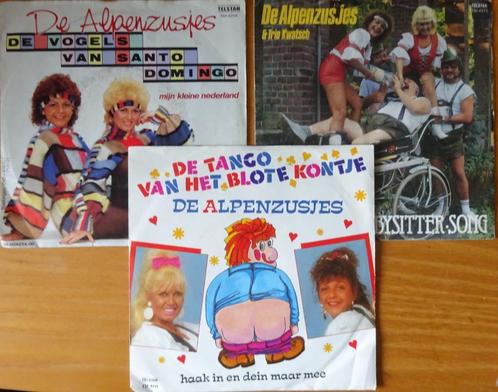 De Alpenzusjes  --   3 singles samen voor € 5,00, Cd's en Dvd's, Vinyl Singles, Pop, Verzenden