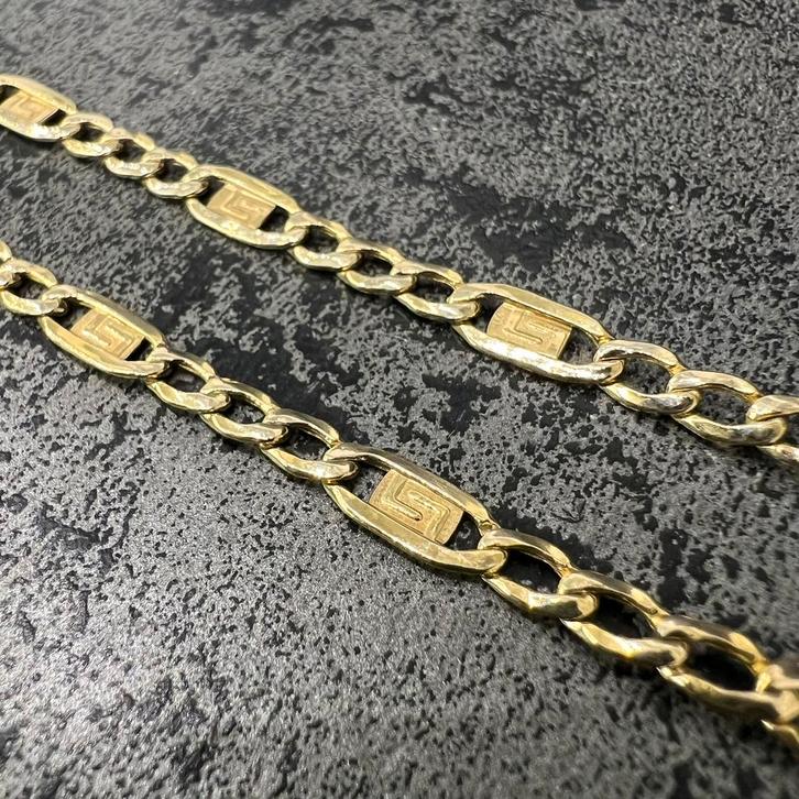 14k gouden ketting cuban schakel, Sieraden, Tassen en Uiterlijk, Kettingen, Nieuw, Goud, Ophalen of Verzenden