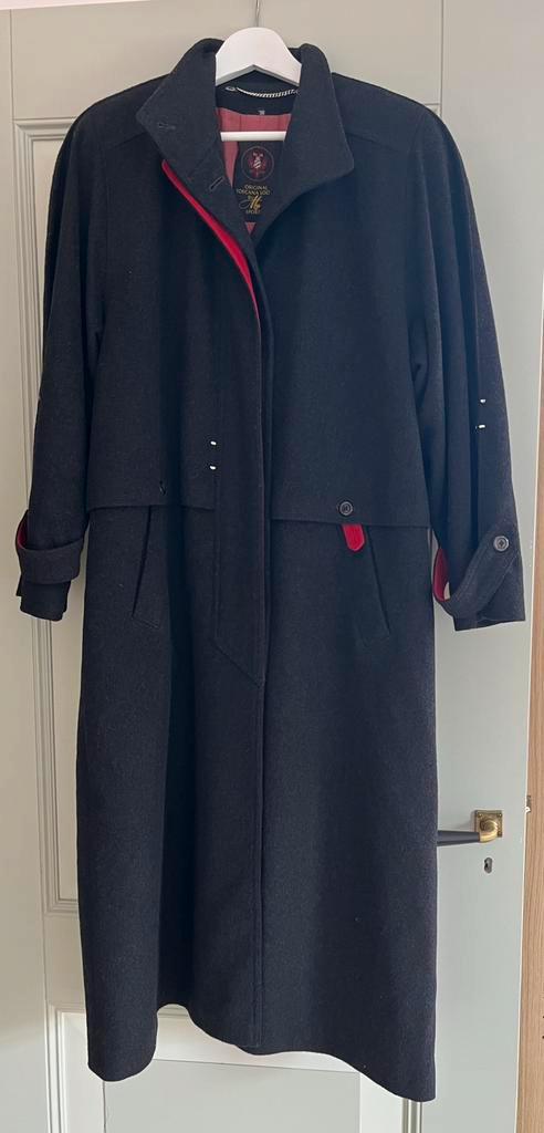 Toscana Loden by May Sportiv mantel maat 38, Kleding | Dames, Jassen | Winter, Zo goed als nieuw, Maat 38/40 (M), Zwart, Ophalen of Verzenden