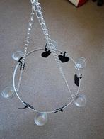 Kroonluchter liefde, tienerkamer hartjes met theelichthouder, Ophalen of Verzenden, Zo goed als nieuw