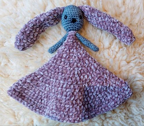 knuffeldoekje konijn roze gehaakt kraamkadootje, Kinderen en Baby's, Kraamcadeaus en Geboorteborden, Nieuw, Kraamcadeau, Ophalen of Verzenden