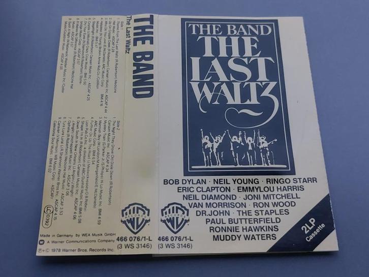 THE BAND - THE LAST WALTZ VOL.1 (CASSETTEBANDJE), Cd's en Dvd's, Cassettebandjes, Zo goed als nieuw, Origineel, Rock en Metal