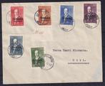 D184) 1942 kleine collectie Ita-Karjala w.o. brief Utti, Ophalen of Verzenden, Buitenland