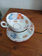 2 York Silvercrown kop en schotel sets, Ophalen of Verzenden