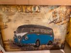 3D Schilderij Volkswagen Bus - Roest Blauw, Ophalen, Gebruikt