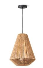Home Sweet Home hanglamp Vela jute E27, Huis en Inrichting, Lampen | Hanglampen, Nieuw, Ophalen of Verzenden, X, Minder dan 50 cm