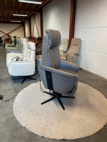 Relaxfauteuil , design leren relax fauteuil sta op stoel beschikbaar voor biedingen